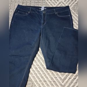 Maurices Denim Jeans Skinny Fit Size 20 Regular Plus Size Curvy Queen EUC